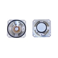 Haut-parleurs de cabinet métalliques carrés de haute qualité de 18 pouces avec une pression sonore de 88 dB pour les lecteurs de karaoké et les lecteurs audio portables