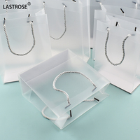 Shopping PVC sacs transparents emballage cadeau sac à provisions en plastique étanche cosmétique maquillage sac à provisions en plastique transparent
