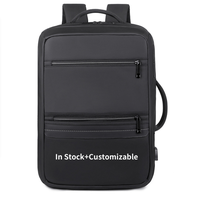 Sac à dos personnalisable en stock pour l'université, les voyages, les activités de plein air, les affaires, l'école, imperméable, sac à dos de voyage, sac à dos d'épaule pour ordinateur portable