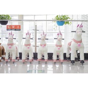 Goedkope Aangepaste Mechanische Rit Op Paard Duizelig Up Ritten Op Paard Speelgoed Pony Voor Mall - Product Image 2