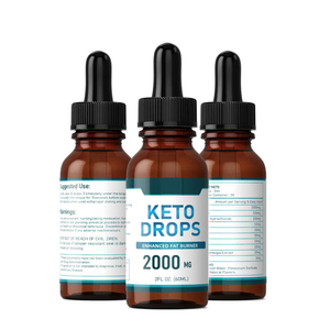 Keton produk penekan nafsu makan, BHB Keto murni tetesan untuk pembakaran lemak mendorong Ketosis kecepatan tinggi - Product Image 3