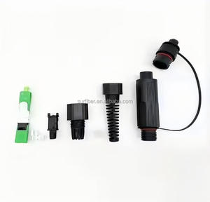 Conector Rápido SC Instalable en Campo Impermeable para Exteriores Conector <span class=keywords><strong>de</strong></span> <span class=keywords><strong>Fibra</strong></span> Óptica SC para <span class=keywords><strong>Cable</strong></span> <span class=keywords><strong>de</strong></span> Acometida FTTH - Product Image 4