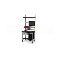 Offre Spéciale : Meuble de Laboratoire Scolaire Moderne de Haute Qualité avec Cadre Robuste, Plan de Travail Résistant aux Produits Chimiques, Évier et Robinet d'Eau