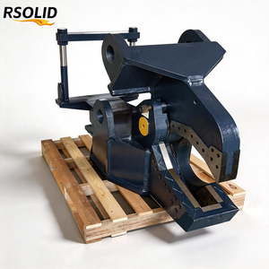 Cisaille hydraulique à bec d'aigle Rsoliddiesel pour excavatrice, cisaille à ferraille compatible avec les excavatrices de toutes marques de 6 à 80 tonnes, cisaillement de la ferraille - Product Image 1