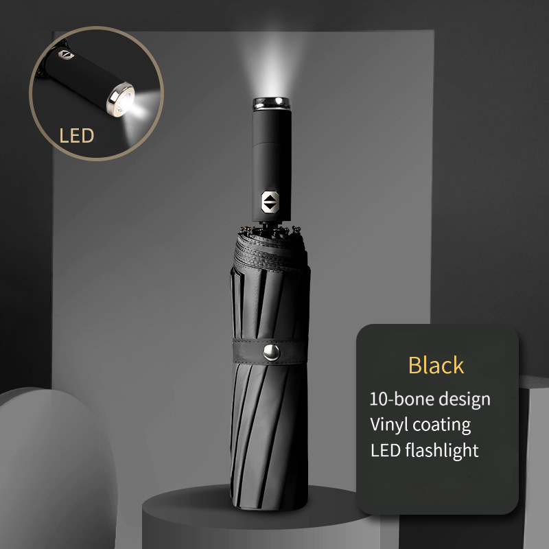Noir avec lumière LED