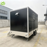 Remorque de toilettes portables sur mesure GoEasy, remorque de toilettes mobiles pour la plage, le camping et les activités de plein air