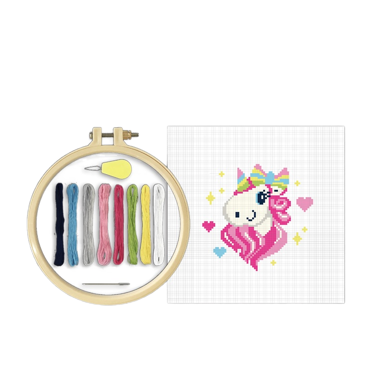 Embroidery DIY Cross Stitch Kits unicorn
