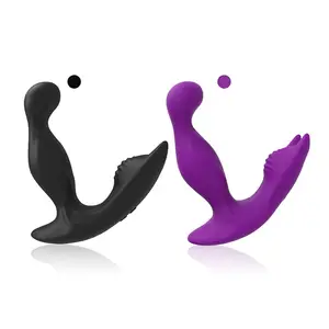 G spot rabbit Massager Sex Toys Plug anale Tail Big Silicone Ass vibratore della prostata