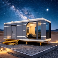 Maison Capsule Étanche sur Mesure pour Projet de Disposition Intérieure, Fourniture Directe Usine pour le Développement de Complexes Balnéaires en Bord de Mer