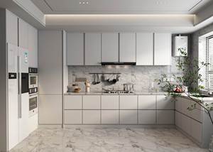 Armoires de cuisine modernes de luxe avec service de conception gratuit Évier de qualité supérieure et plan de travail en marbre Prix d'usine - Product Image 3