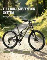 Vélo de montagne à suspension intégrale de 29 pouces, vélo de descente tout-terrain 27,5 AL MTB avec freins hydrauliques OEM