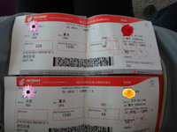Boletos de rifa impresos personalizados para el parque de atracciones del zoológico del tren aéreo y eventos de áreas escénicas para etiquetas de embalaje de viaje