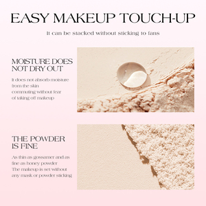 TVLV Natural Mineral Lightweight Private Label longa duração maquiagem impermeável Matte Face Pressed Setting Powder - Product Image 6