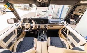 Kit de mise à niveau de l'intérieur du siège Aero en cuir de luxe 2025, écran LCD du tableau de bord, <span class=keywords><strong>volant</strong></span> pour <span class=keywords><strong>Mercedes</strong></span> Benz Classe G G Wagon W463 - Product Image 6