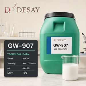 Émulsion polymère VAE GW-907 sans APEO et OPEO pour revêtements imperméables, ignifuges et anticorrosion - Product Image 2