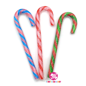 Vente en gros de bâton de sucette en vrac personnalisé décoration suspendue pour arbre de Noël <span class=keywords><strong>sucre</strong></span> coloré saveur de fruit canne de bonbon sucré - Product Image 2