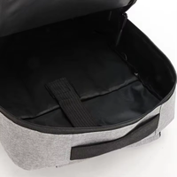 Sac à dos pour ordinateur portable en polyester, imperméable, de haute qualité, avec logo imprimé, pour hommes, décontracté, pour l'école, vente en gros