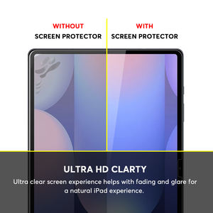 Protector de pantalla de vidrio templado transparente HD para <span class=keywords><strong>Samsung</strong></span> Galaxy Tab S10 FE + Protector de pantalla para tableta - Product Image 2