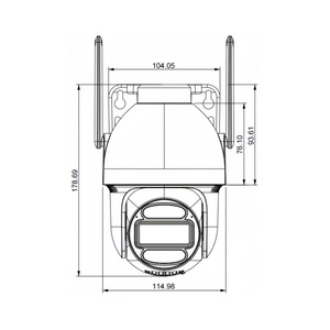 2.5 pouces 4K Audio bidirectionnel Caméra WIFI <span class=keywords><strong>CamHi</strong></span>/CamHipro APP - Product Image 6