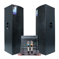 Prix de Gros Professionnel Double Enceinte de Scène 15 Pouces Haute Puissance Double 15 Pouces Enceinte Passive Système Sonore Extérieur