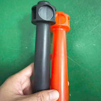 Poignée en polycarbonate PC moulée par injection sur mesure, production par moulage par injection avec service de soudage par ultrasons
