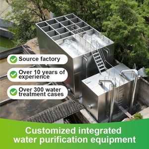 Système de purification d'eau intégré avec pompe contrôlée par PLC en acier inoxydable, filtration, dessalement, faible consommation d'énergie pour l'Asie du Sud-Est - Product Image 5