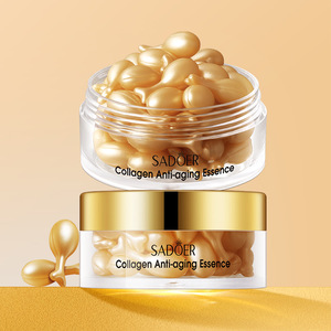 SADOER 30 Cápsulas de Crema Facial Antiarrugas con Colágeno, Hidratante y Humectante, Blanqueadora, para Ojeras, Suero Nutritivo - Product Image 4