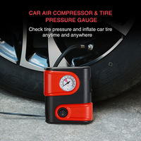 Bicycle Motorcycle Bikes Car 12V Portable Bike Tire Inflators air Compressor Car Tyre Pump Tire Inflators for Truck
