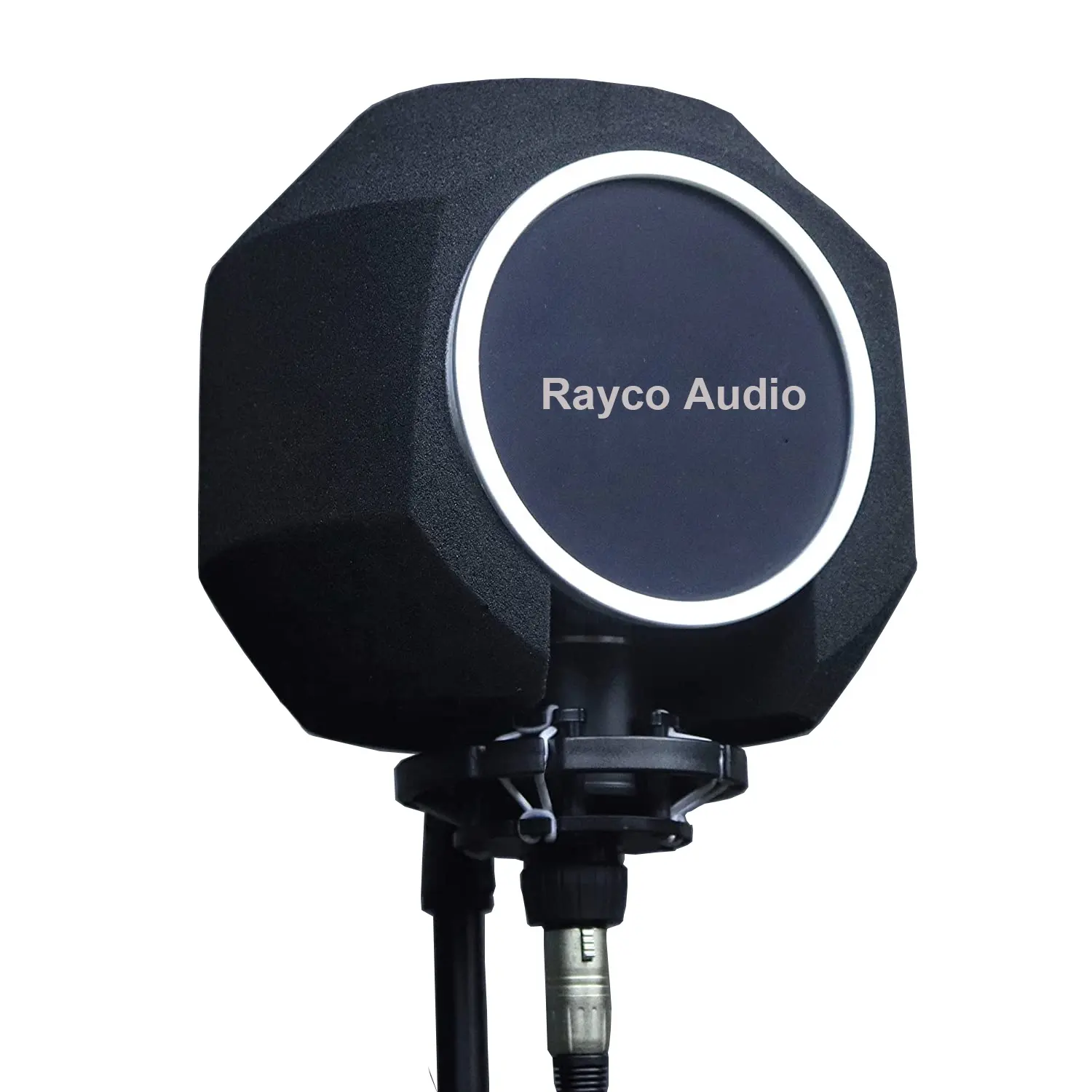 Protector de aislamiento de sonido para micrófono profesional, cubierta de bola de pantalla acústica para grabación de estudio, micrófono Vocal