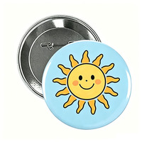 Großhandel Button-Badge-Maker: Individuell bedruckte Design-Logo-Magnetpins, runde Zinn-Button-Badges