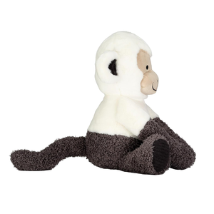 Adorable Mono de Peluche con Cabeza Blanca y Cola Gris, Decoración para Fiestas, Regalo para <span class=keywords><strong>Amigos</strong></span>, Juguete de Peluche - Product Image 2