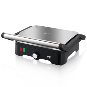 RAF 1500W Steak Machine Table With Adjustable Temperature Control Uniform Heating Plates and Easy Clean Design Panini Press - Product Image 3