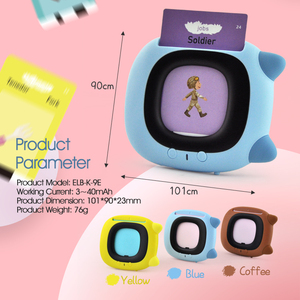 Education Audio Device Machine Enfant Caméra Portable Intelligent Bilingue Urdu Apprentissage Flash Carte Capot Début Intelligent - Product Image 3
