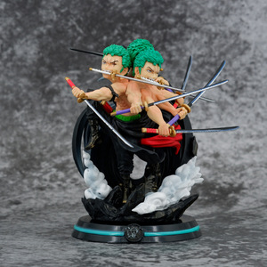 หุ่น PVC อะนิเมะญี่ปุ่นขนาด12.5ซม. รูปตัวการ์ตูนจากเรื่อง oronoa Zoro ขนาดเล็กสำหรับตกแต่งรูปปั้นอนิเมชั่น - Product Image 3