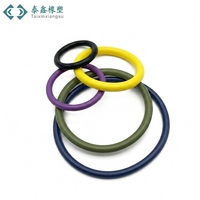 Joint torique en caoutchouc fluoré FKM résistant à la corrosion acide-alcaline pour machines chimiques, haute température, marque Taixin, personnalisable