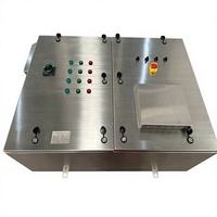 Armoire de commande en acier inoxydable CFD, armoire de distribution électrique IP66, AC220V 5A, boîte de protection pour l'automatisation des machines industrielles