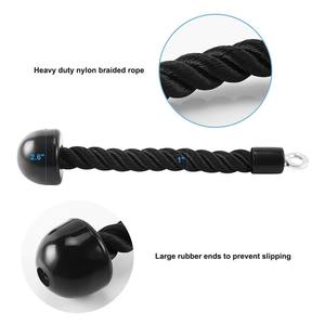 Vente chaude Livraison d'échantillon Lat Pull Down <span class=keywords><strong>Corde</strong></span> unique <span class=keywords><strong>pour</strong></span> accessoires de fitness - Product Image 3