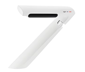 Grifo de lavabo blanco de alta gama con <span class=keywords><strong>cascada</strong></span>, mezclador de un solo orificio y un solo manillar, acabado blanco - Product Image 2