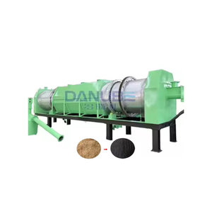 Máquina de Carbón de Cáscara de Arroz, Equipo de Carbonización de Biomasa para la Producción de Biocarbón - Product Image 1