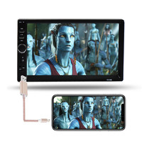 Autoradio 7018b 2Din, Radio para Auto con Pantalla Táctil HD de 7'' y 1080P, Reproductor MP5 WINCE, Cámara de Visión Trasera, Nueva Interfaz de Usuario, Bluetooth, FM, ISO, SD, USB, Doble Din