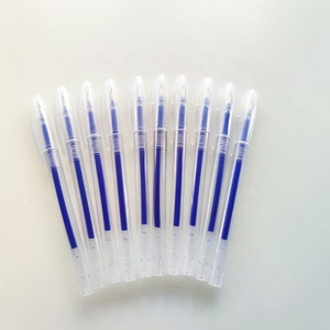 JZ-70994 Stylo thermique spécial haute température bleu mat avec support pour stylo, stylo thermique à effacement pour machine à coudre - Product Image 1