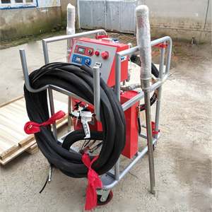 Machine à mousse de polyuréthane haute pression, compacte, entièrement automatique, noire et blanche, pour isolation thermique et protection anticorrosion des surfaces extérieures - Product Image 5