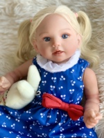 Jusqu'à 100cm plat chiffon argile mode vie Surprise 18 pouces Mme Rachel Sesuals bon gars 3d Silicone Reborn poupée