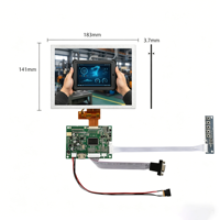 Modul Layar LCD TFT Industri 21,5 Inci Full HD 1920*1080 Antarmuka LVDS 30pin 450 Cd/m² Kecerahan Tinggi Sudut Pandang Lebar