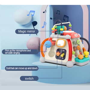Safurang — jouet multifonction d'apprentissage pour bébé, <span class=keywords><strong>pyramide</strong></span> 15, <span class=keywords><strong>jeu</strong></span> d'apprentissage du monde, - Product Image 4