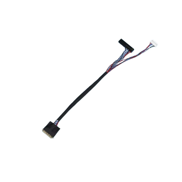 Supply High-quality LCD Display Universal LVDS High-definition Screen Cable, Single and Double Eight Wire LVDS Screen Cable