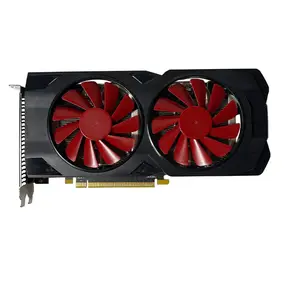 AMD RX 580 מקורי 8GB GPU למשחקים יישום שולחני משומש עם משולש שבב NVIDIA PCI Express 256 ביט זיכרון DP ממשק פלט