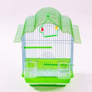 Jaulas Grandes para Pájaros al por Mayor, Jaula de Lujo Tipo Villa, Jaula Grande de Acero Inoxidable Negro, Jaula de Hierro para Mascotas y Loros, Precio Bajo - Product Image 4