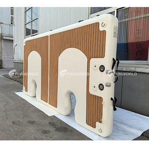 Plateforme de stationnement flottante gonflable antidérapante en <span class=keywords><strong>EVA</strong></span> pour Efoil et Jet Ski, multi-berges commerciales pour yachts - Product Image 1
