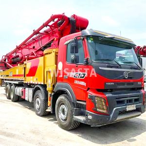 <span class=keywords><strong>Camion</strong></span> à pompe à flèche longue SANY 62M Pompe à béton fabriquée en <span class=keywords><strong>2021</strong></span> avec châssis à 4 essieux Hauteur de pompage 62m - Product Image 1